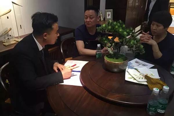 签约现场火爆人气