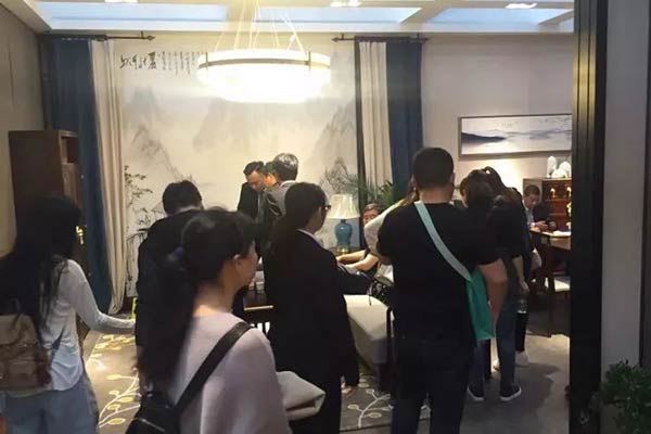 家具展会现场